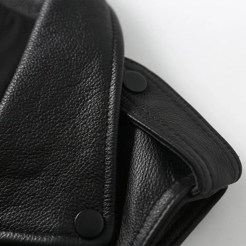 Chinese Size Genuine Leather Vest Men 100% Real Cowhide Slim Fit Motorcycle Vests Biker Sleeveless Jackets Spring Autumn Asian Size M595