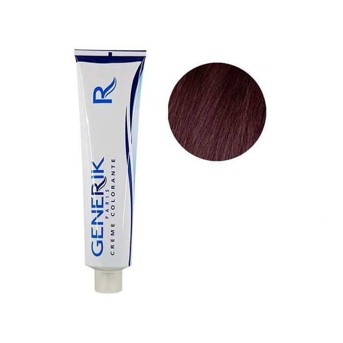 Coloration - Generik - 5.52 - Châtain clair acajou irisé - 100ml - Crème