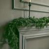 Artificial Simulation Green Plant Feel Software Dragon Cypress Leaf Rattan, Christmas Decorative Door Hanging Table Ornament