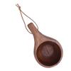 Wooden Cup Tea Mug Portable Hand Carving Natural Drinking Cup Wood Coffee Mug for Home Restaurant Camping