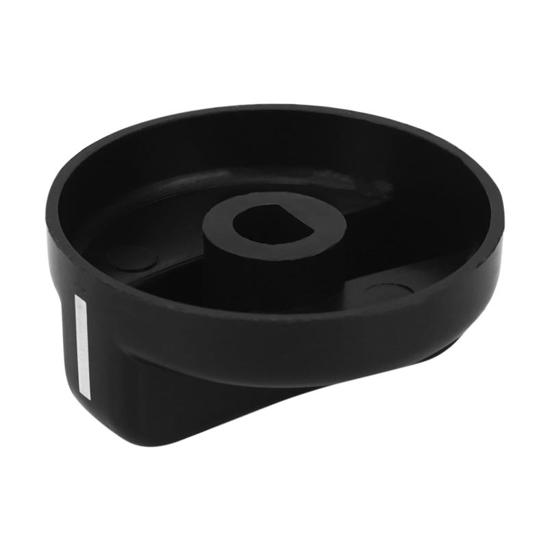 

48 PCS Kitchen Black Plastic Gas Stove Cooker Control Knobs-B61B