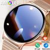 SACOSDING New Ultra-thin Durable Women Smart Watch 1.43" AMOLED Screen Sport Health Fitness Wireless BT Call Smartwatch For Android iOS