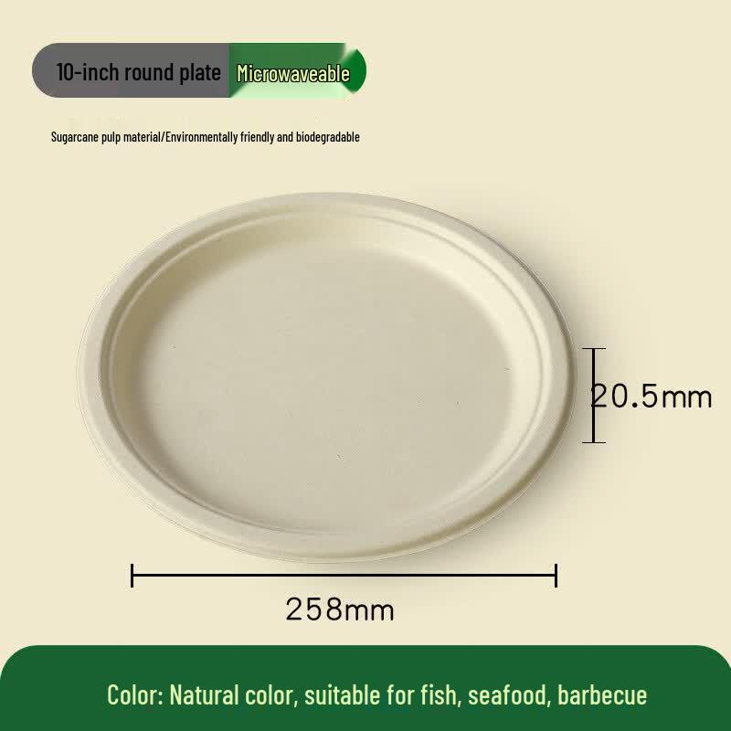 Disposable Biodegradable Pulp Bowls & Plates