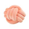 Nordic Hairball Pillow Three-strand Rope Knotted Ball Pillow Hand-woven Velvet Pillow Cushion Knot Bay Window Cushion