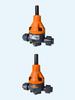 UPVC Double Union Industrial Safety Valve, Acid & Alkali Resistant, Socket Type, Back Pressure Switch