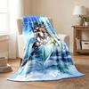 Attack on Titan blanket Flannel Blanket Soft Cozy Plush Throw for Sofa Bed Lightweight Home Decor