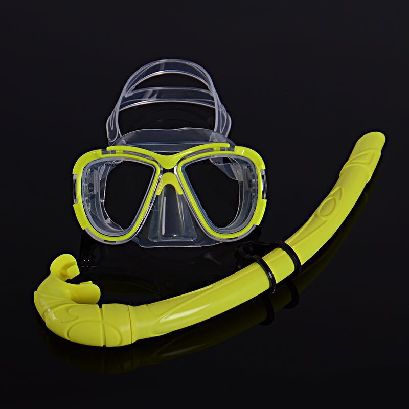 Snorkel + Diving Goggles + Snorkeling Equipment Snorkel