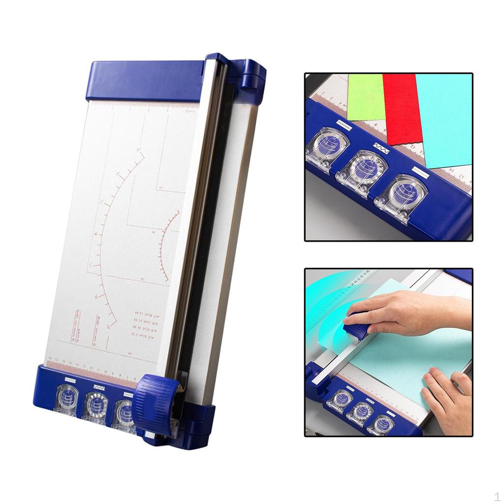Buy Heavy Duty Rotary Paper Cutter A4 with Measuring Grid for Coupon