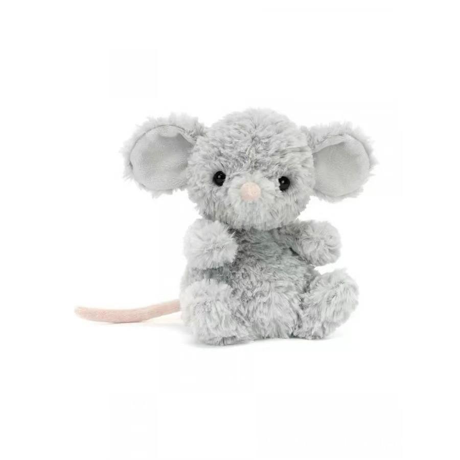 Sweet Mouse Charming Plush Toy Cute Short Plush Animal Decoration For Girl Gift