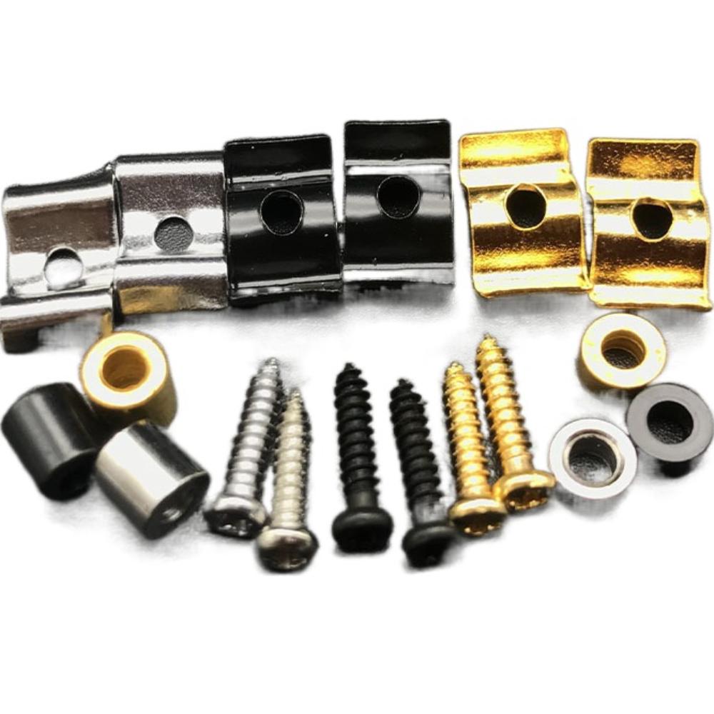 Silvery/Black/Gold Electric Guitar String Buck Guide String Device Electric Guitars Parts