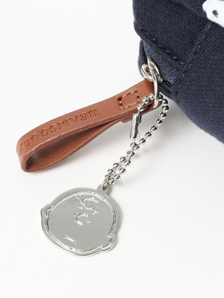 [Beams Golf] S/S TEE PEANUTS Charlie Brown Pouch NAVY -