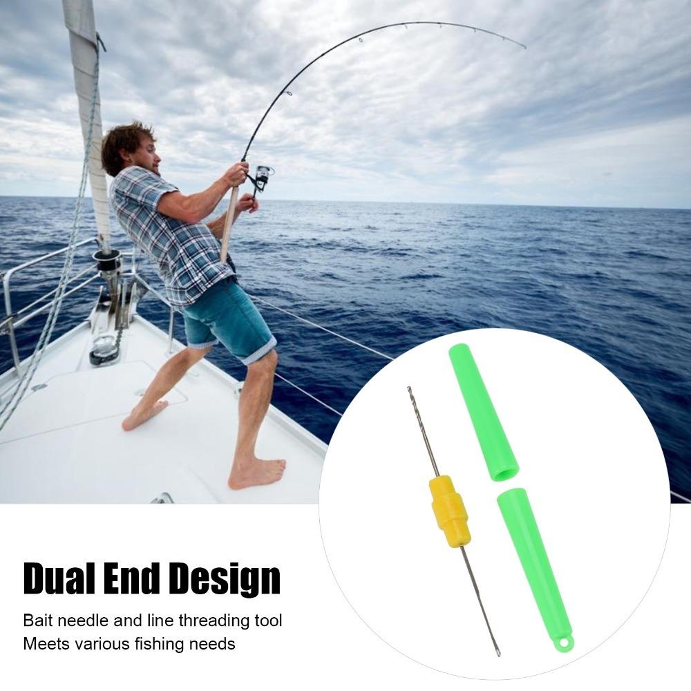 11cm Length Bait Threader Tool Double End Fishing Rig Needle  for Fishing Enthusiasts