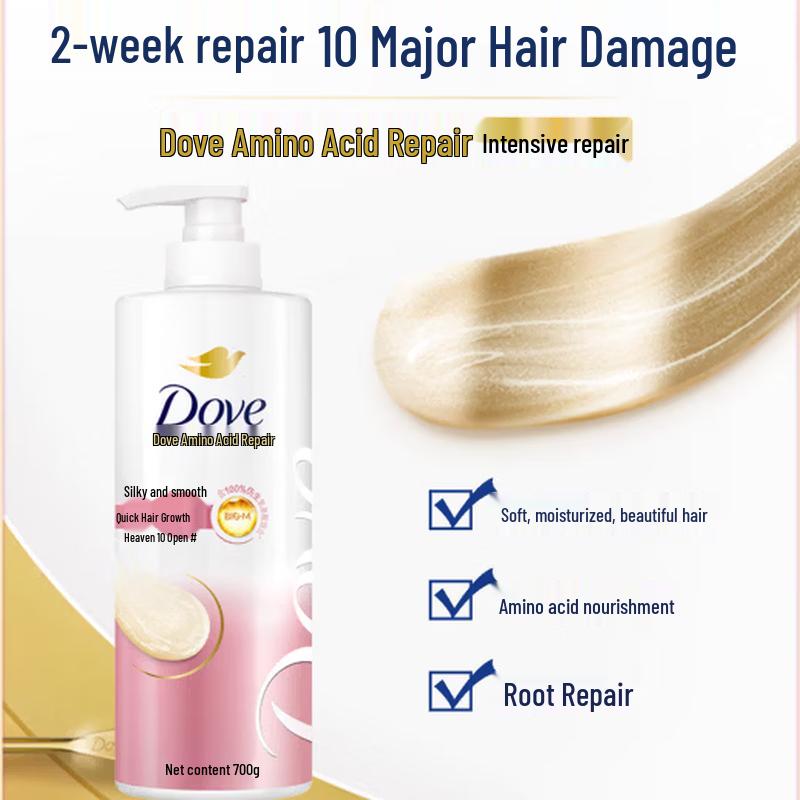 DOVE Daily Silky Smooth Amino Acid Shampoo