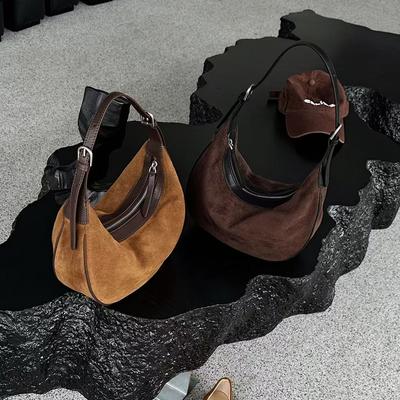 Underarm Bag, Genuine Leather Women's Bag, High-end Texture, Luxurious Women's Single-shoulder Bag