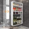 3-Tier Space Aluminum Wall-Mounted Kitchen Storage Rack