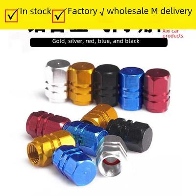 Personalized Universal Aluminum Alloy Tire Valve Cap for Pressure Monitoring