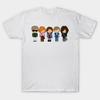 Men Black Print T-shirt Breakfast With The Club - "Vector-Eds" No-Cut Transfer Paper Print Cotton Tshirt