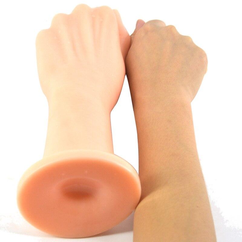Fisting Dildo Butt Plug Damskie Masturbacja Zabawki erotyczne Symulacja Pięść Penis na pasku Realistyczny kutas XXL Kutas BDSM