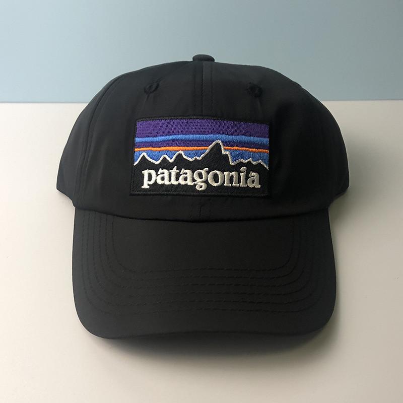 DewBloom Patagonia Water Light Baseballpet Met Zonbescherming Voor Buiten Hardlopen En Casual Kleding Black B