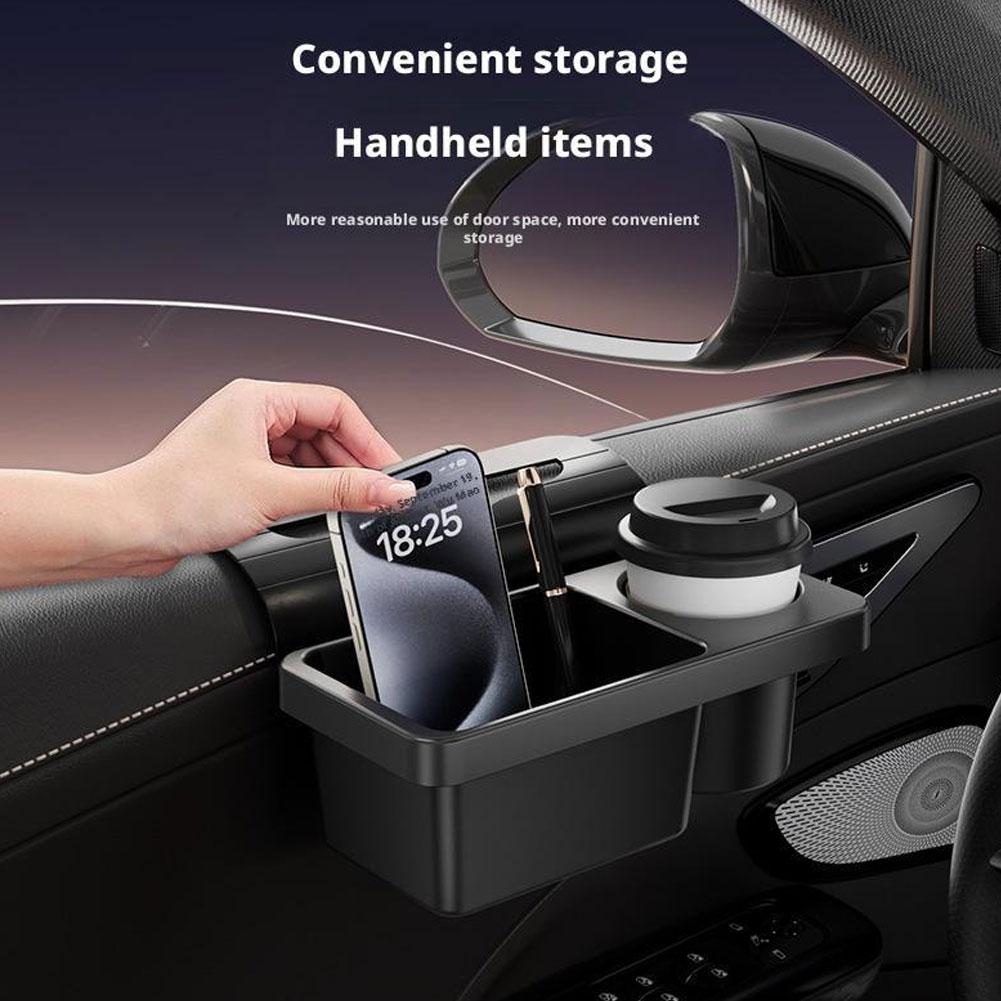Multifunctional Car Window Storage Box Auto Door Organizer Box For Auto Vehicle Backseat Travel Camping Road Trip Accessories