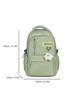 School Bag for Middle and High School Students, Large-capacity Leisure Travel Backpack, Campus Backpack for Women, Korean Style INS Minimalist Plaid 