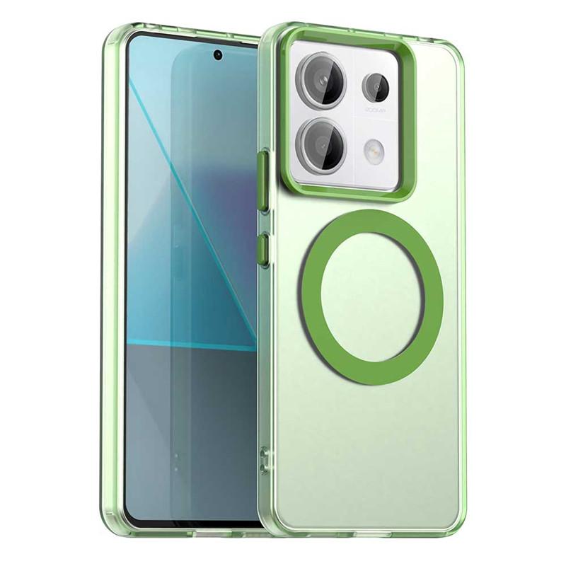For Xiaomi Redmi Note 13 Pro 5G Case Magsafe Wireless Charging Cover Xiaomi Redmi Note 13 Pro Plus Matte TPU Phone Back Bumper