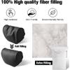 HOPON 2025 Upgrade Headrest Pillow For Tesla Model 3 Model Y With Adjustable Strap,Fits All Vehicles,Car Neck Pillow With Leather,For
