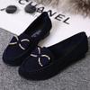 Women's Bow Slip-On Flats, Low Heel Casual Loafers for Driving and Work