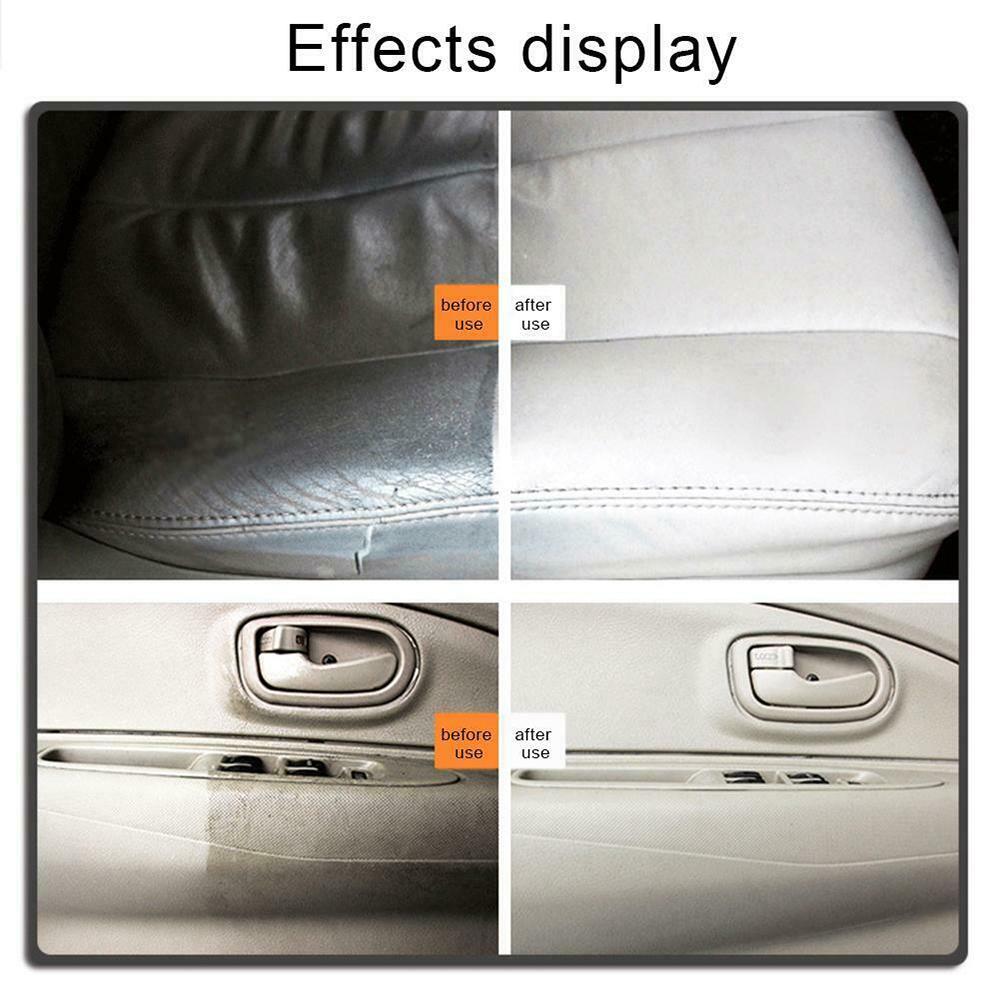 50 мл HVIERO-21 пена для чистки кожи салона автомобиля химчистка средство для чистки — фото 11