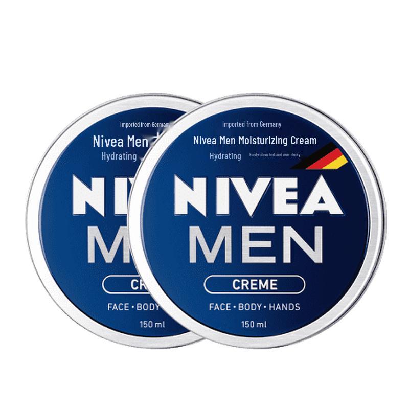 Nivea Men Hydrating Face Cream Twin Pack (2 x 150ml)