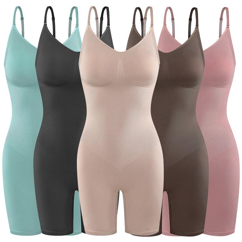 European & American Shaping Bodysuit: Slimming, Waist Cincher with Bust Support & Arm Lifting
