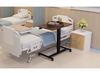 Pneumatic Height Adjustable Sit-Stand Mobile Desk, White