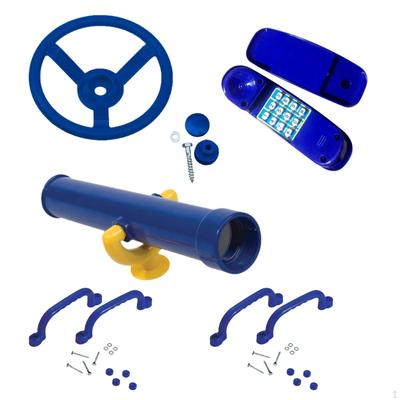 Kids Children Play Toy Steering Wheel Pretend Accessories Telephone Accessory Playset