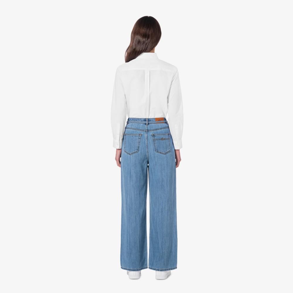 [lacoste] Women's Summer Denim Pants HF4622-56G36L