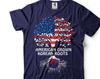 American Korean Roots T-Shirt: USA South Korea Flag Tee
