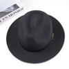 Panama Straw Hat Men and Women Summer Beach Hat Vacation Sunscreen Visor Elegant Fashion Jazz Top Hat