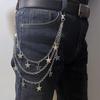 Stylish Vintage Metal Waist Chain For Women Zipper