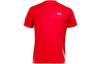 Crew Neck Loose Fit Straight Fit Short Sleeved T Shirt Men's Red 1228539-600