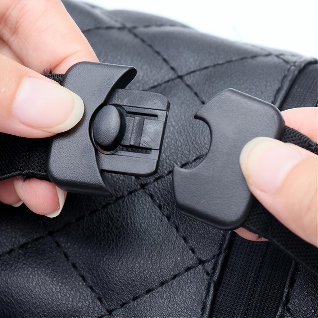 1PC Car tissue box, bow leather, car seat back hanging type, women's toilet paper box, multifunctional armrest box, tissue box