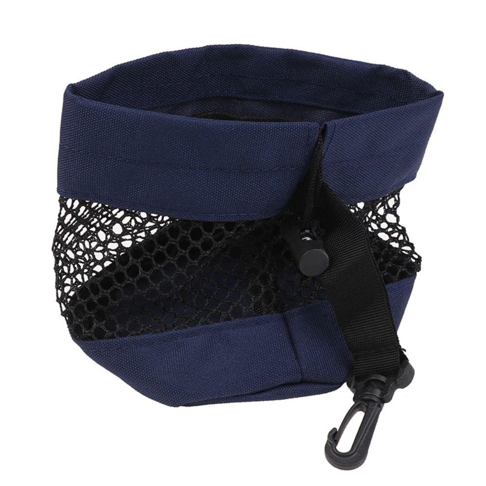 Portable Mesh Golf Ball Pouch Drawstring Closure Golf Net Bag Golf Ball Holder  Golf Accessories