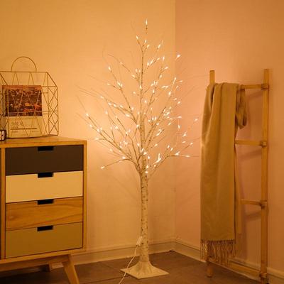 Lampa LED Brzoza z Ściemnianymi Lampkami Fairy Lights - 8 Funkcji do Dekoracji Domu Salonu