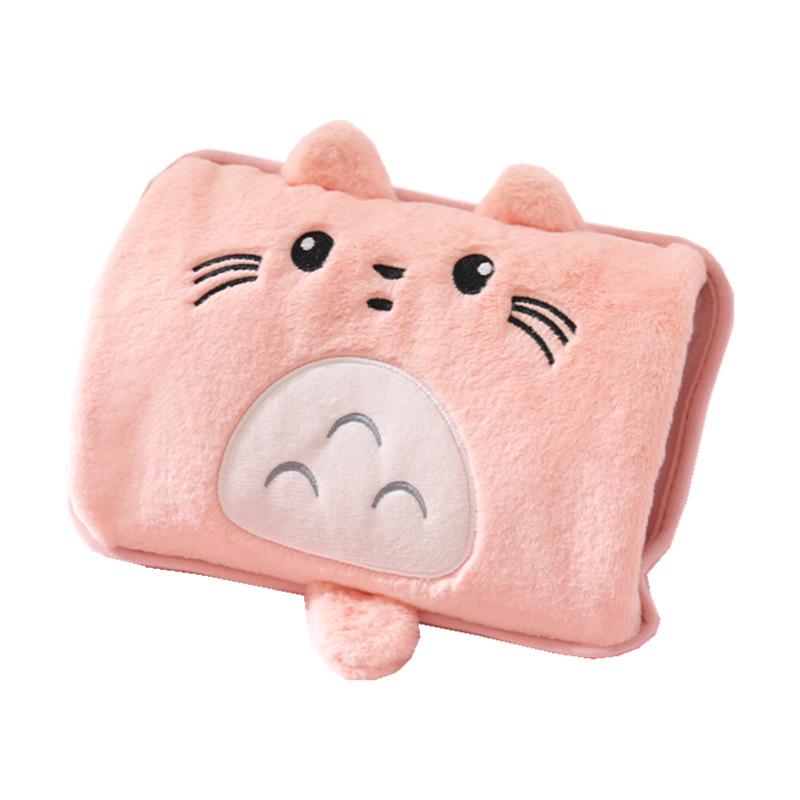 Wiederaufladbarer explosionsgeschützter elektrischer Handwärmer mit Kaninchenfell - Wärmflasche für Winterbettwäsche