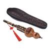 Chinese Handmade Black Bamboo Hulusi Gourd Cucurbit Flute Ethnic Musical Instrument Key of C with