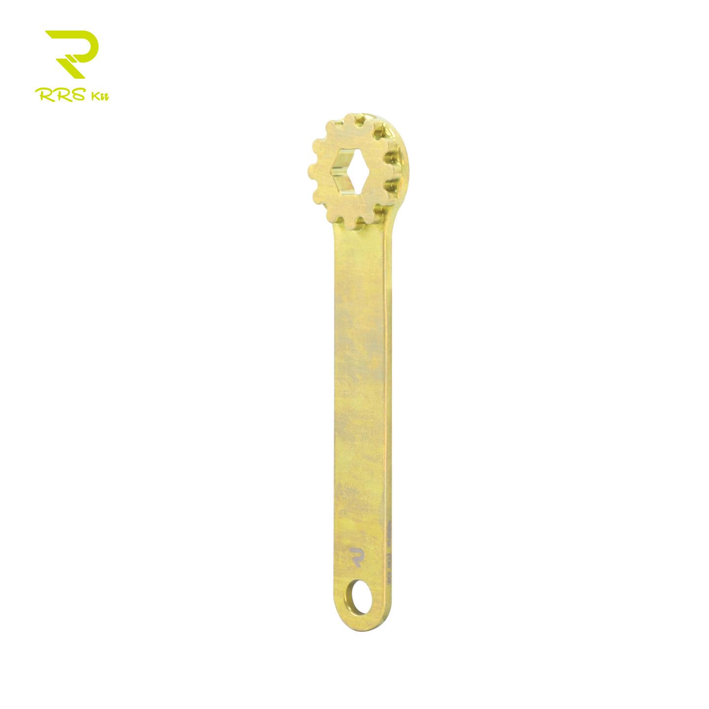 Titanium Alloy Crank Removal Tool: Self-Extracting Cap Screw Installation & Removal Wrench золотой