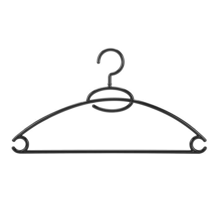 Cintres en plastique - logei® - 20x - Antidérapants - Super fins - Design contemporain