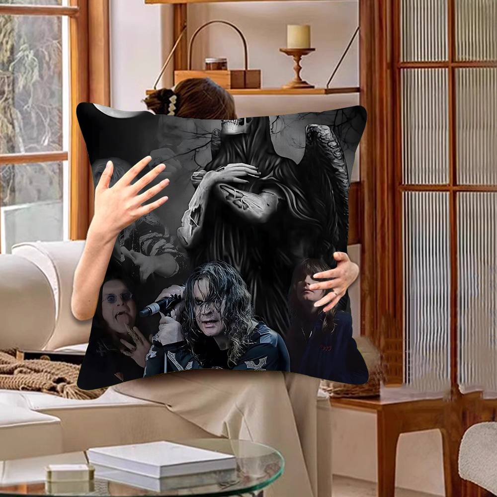 Heavy Metal Band Rock Ozzy Osbourne Band Pillow Gift Home Office Decoration Pillow Bedroom Sofa Car Cushion Coverpillow Case