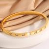 Fashionable and Simple Women's Plaid Light Luxury High Jewelry Bracelet