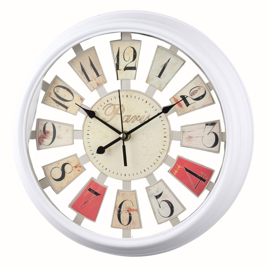 Retro Industrial Style Artistic Creative Gear Clock Shop Bar Living Room Personalized Decoration Iron Table Clock