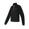 New FILA Fitness Sweatshirt Women's Pitch Black A11W511208FBK