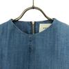 AMERI UNDRESSED Long sleeve No color pullover shirt M blue Back zip Women Used